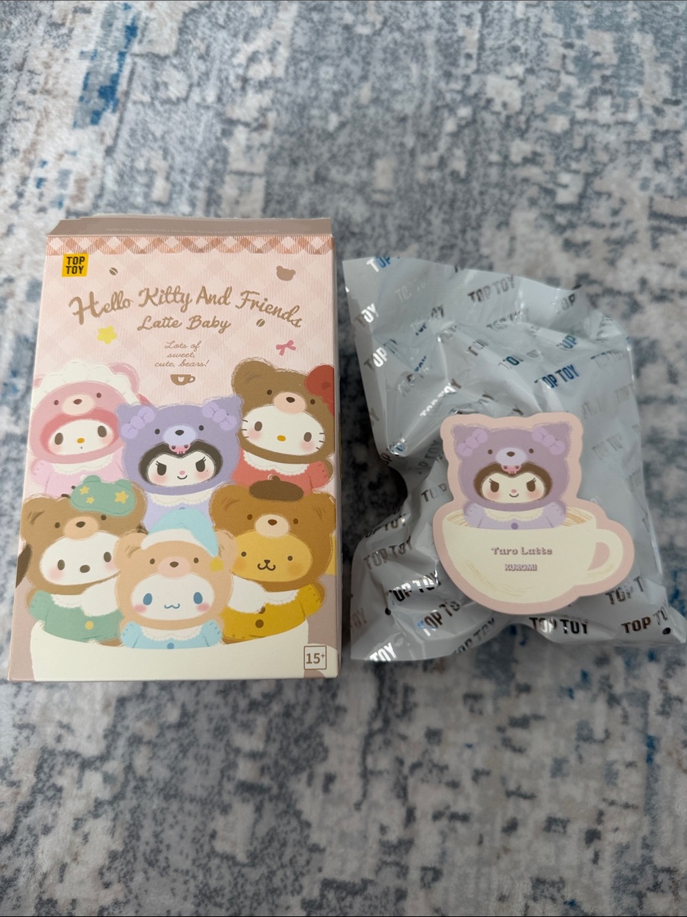 Miniso Hello Kitty And Friends Taro Latte Kuromi